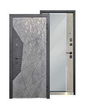 Входная дверь Гармония (зеркало)