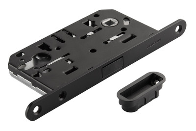 Защелка под цилиндр магнитная Forte 822-C BL для межкомнатной двери