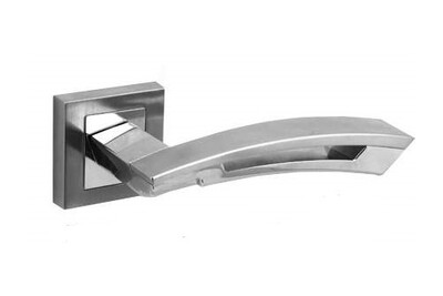 Комплект ручек Forte Малахит 364 SC/CP (квадрат) для межкомнатной двери