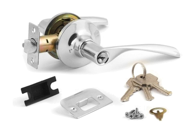 Ручка с защёлкой Forte 8901 SN ET для межкомнатной двери