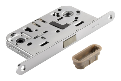 Защелка сантехническая магнитная Forte 822-T CR для межкомнатной двери