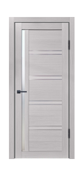 Межкомнатная дверь Лайт 17/4 Матовое Стекло (Сандал серый)