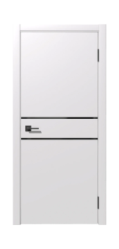 Межкомнатная дверь Flor Ирис (Серая)