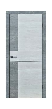 Межкомнатная дверь ДГ 014 (Астана эшвайт/Астана грэй)