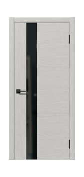 Межкомнатная дверь Галактика Атлант Стекло (Ясень снежный)