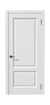 Межкомнатная дверь Лира Глухая (Ясень белый)