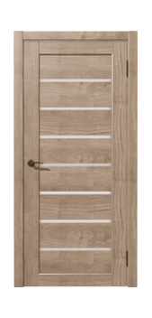 Межкомнатная дверь Рада Линия Матовое Стекло (Шампань)