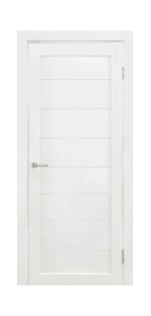 Межкомнатная дверь Рада Глухая (Ясень белый)