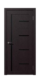 Межкомнатная дверь Flor Азалия (Акация черная)