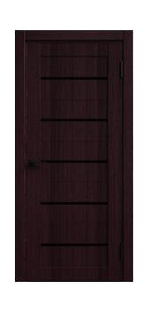 Межкомнатная дверь Flor Астра (Акация черная)