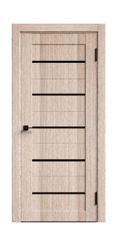 Межкомнатная дверь Flor Астра (Лиственница кремовая)