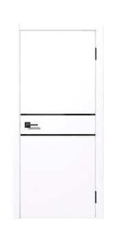 Межкомнатная дверь Flor Ирис (Белая)